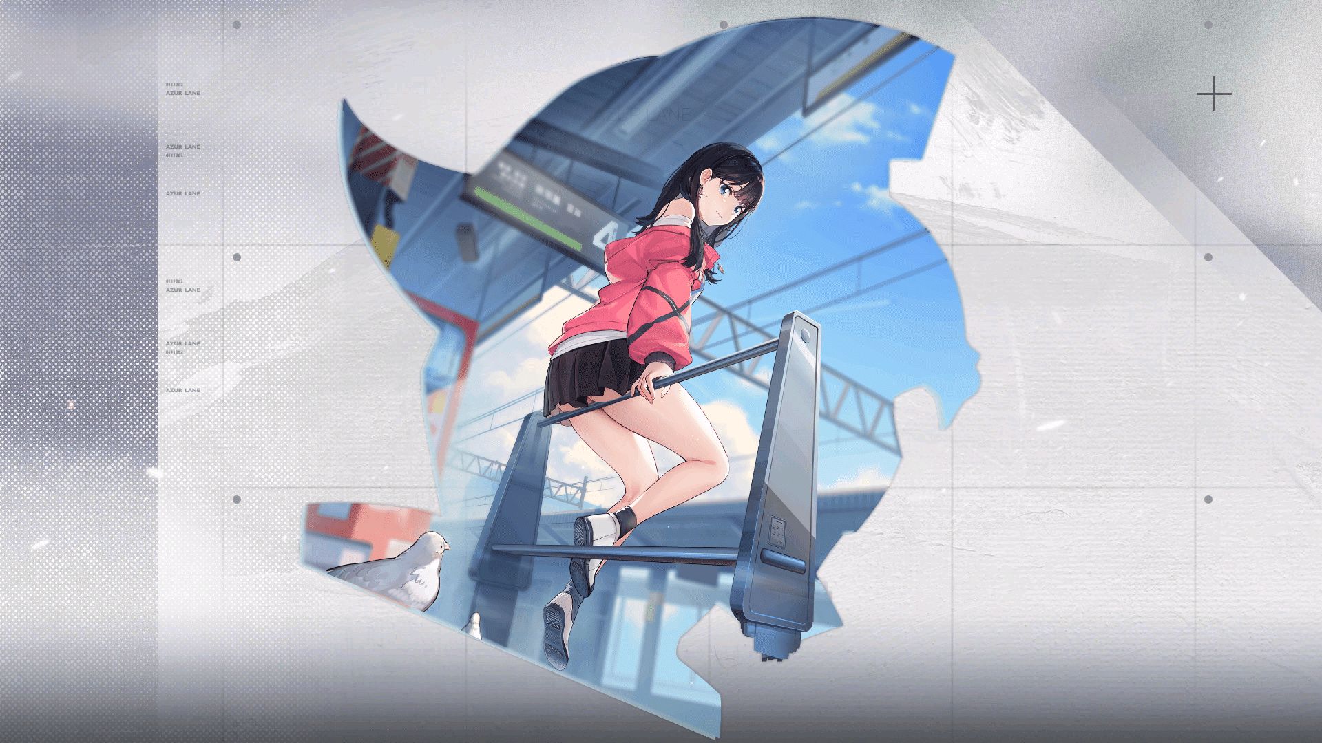 GRIDMAN x アズールレーン 宝多六花 ブルースカイ・ステーション GRIDMAN DYNAZENON x アズールレーン 宝多六花 ブルースカイ