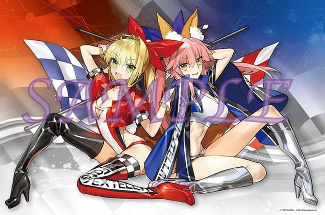 Fate】プラスワン「ネロ・クラウディウス＆玉藻の前 TYPE-MOON Racing