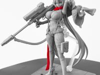 【勝利の女神:NIKKE】HEMOXIAN「レッドフード」1/12スケールプラモデル 原型公開の画像