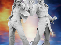 【ザ・キング・オブ・ファイターズ ’98】コトブキヤ「草薙 京」「八神 庵」フィギュア【原型公開】の画像