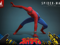 【東映版スパイダーマン】ホットトイズ「スパイダーマン(日本版テレビシリーズ)」1/6スケールアクションフィギュア【コスビ追記】の画像