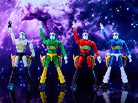 【ミクロマン】LEGACYSOUL「ミクロマン コマンド2号4体セット」タカラトミーモール限定【楽天予約開始】の画像