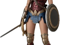 【DCコミックス】マフェックス「ワンダー・ウーマン（ジャスティス・リーグ:ザック・スナイダー）」可動フィギュアの画像