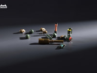 【可動フィギュア用に】HASUKI「手榴弾コンビネーション武器アクセサリーパック」試作公開【近日予約開始】の画像