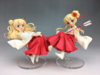 【きんいろモザイク】アクアマリン「九条カレン 巫女style」フィギュア 明日予約開始、九条カレンは20日予定の画像