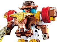 【手裏剣戦隊ニンニンジャー】ミニプラ「シュリケン合体シリーズ02 バイソンキング」27日発売の画像