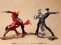 【トライガン】コトブキヤ「ヴァッシュ・ザ・スタンピード」「ニコラス・D・ウルフウッド」フィギュア 再販決定!の画像
