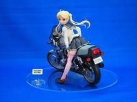 【ばくおん】ファット・カンパニー「鈴乃木凜＆カタナ400」フィギュア 9月中旬予約開始の画像