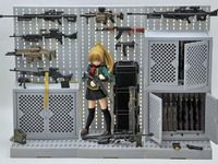 【1/12銃火器】リトルアーモリー新作「ガンラックA」予約開始！スチール製の武器庫をイメージの画像