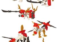 【食玩】「戦国 ほねほねザウルス」9月発売決定、全種合体で「ほねほね国士無双鎧」が完成の画像