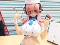 キャラアニ「すーぱーそに子 パティシエver.」フィギュア デコマス監修中、ぽちゃ子も原型制作中の画像