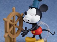 ねんどろいど「蒸気船ウィリー ミッキーマウス 1928 Ver.」予約開始、カラーとシロクロver.ありの画像