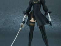 【ニーア オートマタ】スクエニ「2B(ヨルハ二号B型)」フィギュア 予約開始、「スカートなしボディ」が付属したDX版もありの画像