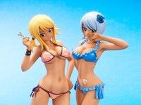 【フェアリーテイル】エクスプラス「ルーシィ&ユキノ限定日焼けVer.セット」フィギュア 発売決定の画像