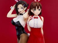 【月曜日のたわわ】ユニクリ「アイちゃん」「後輩ちゃん」イースター・バニーver. フィギュア 【Amazon予約開始】の画像