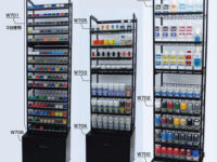 【模型製作用】自宅で模型屋気分が味わえる ミスターホビー「W700」シリーズ塗料スタンド各種の画像