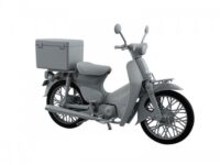 【可動フィギュア用に】「Honda スーパーカブ ポリス仕様」「Honda スーパーカブ50 出前機付」発売決定の画像