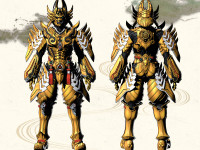 【牙狼 -紅蓮ノ月-】S.H.フィギュアーツ「黄金騎士ガロ・陣」制作決定の画像