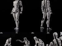 イワタ「東亜重工製フォント」予約開始、限定版には「1/12 合成人間 初号試験型イ」可動フィギュアが付属の画像