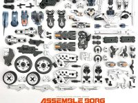 「アッセンブルボーグ カスタムスタイル」海洋堂ショップ限定で販売開始、使い勝手の良い武装パーツがランダムに封入の画像