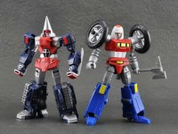 【マシンロボクロノスの大逆襲】「バイクロボ」「ロッド・ドリル」アクションフィギュア 輸入版 販売開始の画像