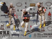 【ガンダム】G.M.G.「地球連邦軍一般兵士」可動フィギュア各種【予約開始】の画像