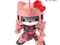 【ガンプラ】「ハローキティ/シャア専用ザクII[SDガンダムクロスシルエット]」商品情報公開、近日予約開始の画像