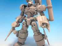 【食玩】スーパーミニプラ「フルアーマー電童オプションパーツ＆ガトリングボア＆ドラゴンフレアセット」明日プレバン受注開始【GEAR戦士電童】の画像