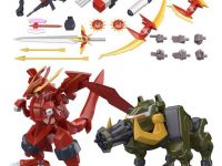 【食玩】スーパーミニプラ「GEAR戦士電童 フルアーマー電童オプションパーツ＆ガトリングボア＆ドラゴンフレアセット」【9日予約締切】の画像