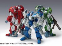 【機甲創世記モスピーダ】WAVE「レギオス・エータ / ゼータ / イオタ アーモソルジャー マルチプレックス」プラモデル【Amazon予約開始】の画像