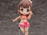 【シンデレラガールズ】ふぁいどる「佐久間まゆ 水着Ver.」ディフォルメアクションフィギュア【Amazon予約開始】の画像