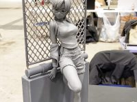 【エヴァンゲリオン】ユニクリ「真希波・マリ・イラストリアス」「レイ＆アスカ ～twinmore Object～」フィギュア 試作展示【エヴァワンフェス】の画像