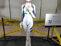 【エヴァンゲリオン】「綾波レイ」「エヴァンゲリオン初号機」ヒューマンスケールフィギュア 参考出展【エヴァフェス】の画像