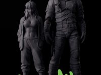 【ドロヘドロ】1000toys「カイマン&ニカイドウ」「心&能井」フィギュアセット 2021年発売【可動&スタチュー】の画像