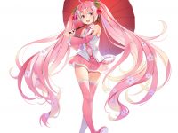 タイトー「桜ミクくじ2nd season」フィギュア化イラスト公開の画像
