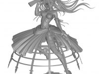 【デート・ア・バレット】キャラアニ「時崎狂三」フィギュア化決定、オリジナルドレスで立体化の画像