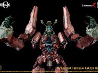 【伝説巨神イデオン】threezeroX竹谷隆之「イデオン」アクションフィギュア 近日予約開始の画像