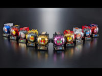 【仮面ライダーゴースト】「レジェンドライダーゴーストアイコンセット(キラキラメッキver.)」受注開始の画像