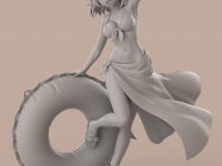 【幼なじみが絶対に負けないラブコメ】キャラアニ「志⽥⿊⽻」フィギュア 原型公開の画像