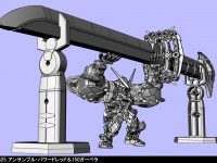 【ガンダムSEED ASTRAY】モビルスーツアンサンブル「アストレイ レッドフレーム パワードレッド＆150ガーベラ」開発中の画像