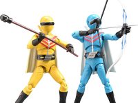 【秘密戦隊ゴレンジャー】HAF「アオレンジャー&キレンジャー」可動フィギュア 予約開始の画像