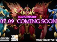 【魔法騎士レイアース】MODEROID「炎神レイアース」「海神セレス」「空神ウインダム」プラモデル 明日予約開始の画像