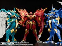 【魔法騎士レイアース】MODEROID「炎神レイアース」「海神セレス」「空神ウインダム」プラモデル  本日予約開始の画像
