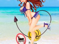 【交換対応 発表】まちカドまぞく「シャドウミストレス優子 水着ver.」フィギュア 上半身と下半身の肌の色が異なるとSNSで話題にの画像