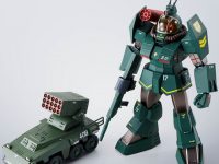 【太陽の牙ダグラム】HI-METAL R「ソルティックH8 ラウンドフェイサー & インステッド 40th Anniv.」【プレバン受注開始】の画像