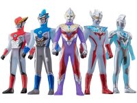 「ウルトラヒーローシリーズ EX ニュージェネレーションヒーローズセット ウルトラマンR/B~ウルトラマントリガー」トイザらス限定ソフビセット 発売決定の画像