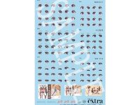 【書籍】「ホビージャパンエクストラ 特集:創彩少女庭園」特別付録「創彩少女庭園 特製瞳デカール」【28日発売】の画像