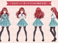 【創彩少女庭園】「佐伯リツカ【冬服】」「轟雷お誕生日セット」「新キャラ 小石川エマ」公開の画像