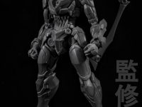 【天元突破グレンラガン】鉄魄シリーズ「ラゼンガン」合金可動フィギュア 開発中の画像