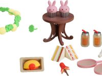 ねんどろいどもあ「パーツコレクション ピクニック」「アクリルでこスタンド ピクニック」「ラグポーチ」本日予約開始の画像